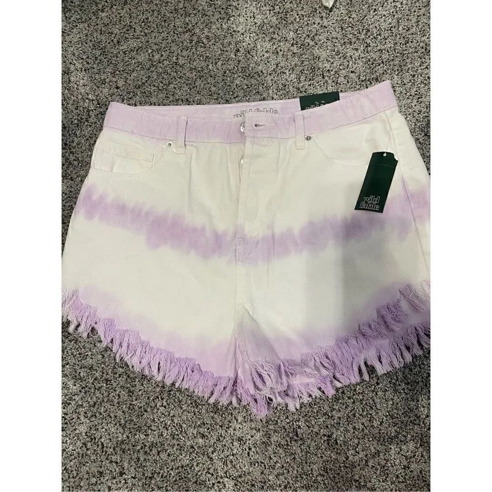 ❤️Wild Fable High Rise Tie Dye Cut  Off Shorts